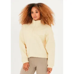 ATHLECIA - Women's Florrie Sherpa Half Zip - Pullover^ Pullover & Hoodies|Alltagsbekleidung