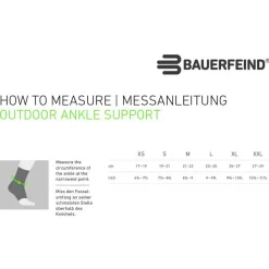 Bauerfeind Sports - Outdoor Ankle Support - Sportbandage^ Fitness-Ausrüstung|Sportbandagen