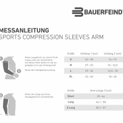 Bauerfeind Sports - Sports Compression Sleeves Arm^ Fitnessbekleidung|Laufbekleidung