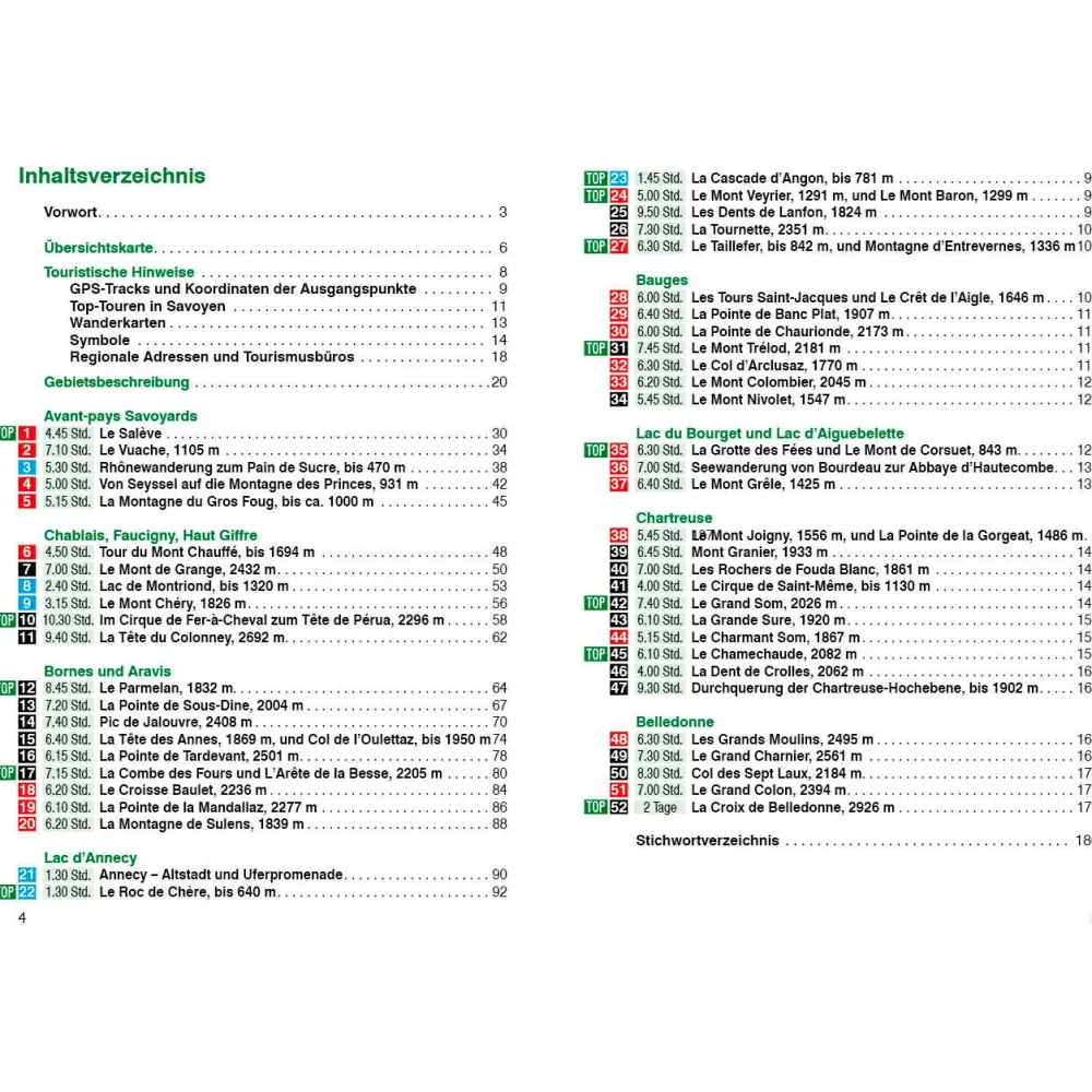 Best - Savoyen - Wanderführer Wanderführer