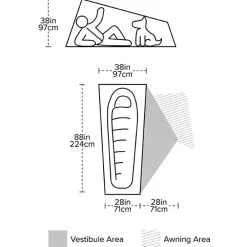 - Copper Spur UL1 - 1-Personen Zelt><noscript><img width=