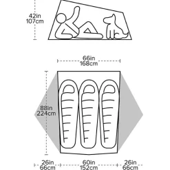 - Tiger Wall UL3 - 3-Personen Zelt><noscript><img width=