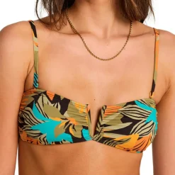 - Women's Des Tropiques V Bandeau - Bikini-Top>Billabong Best