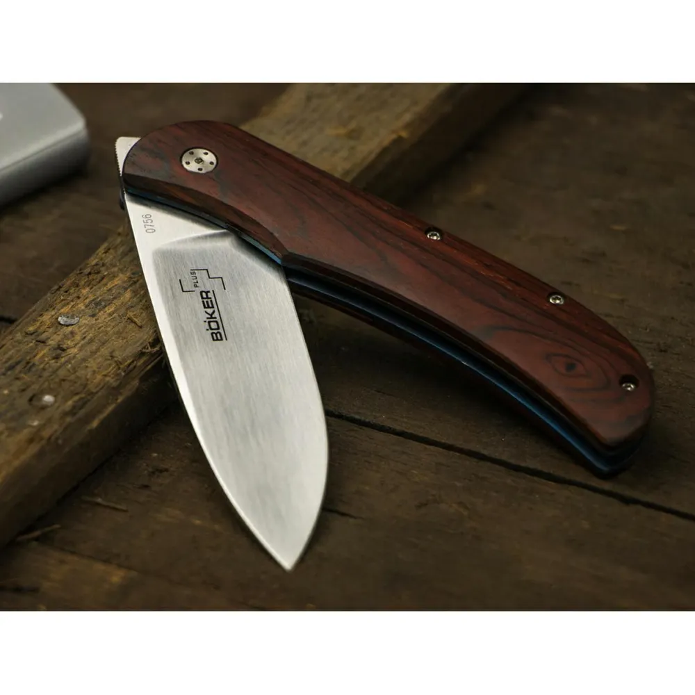 Bu00f6ker Plus Böker Plus - Exskelibur I Cocobolo - Messer^ Trekkingausrüstung|Messer