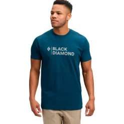 Black Diamond - Mini Stacked S/S Tee - T-Shirt^ Alltagsbekleidung|Kletterbekleidung