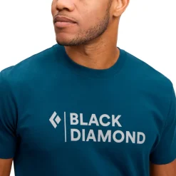 Black Diamond - Mini Stacked S/S Tee - T-Shirt^ Alltagsbekleidung|Kletterbekleidung