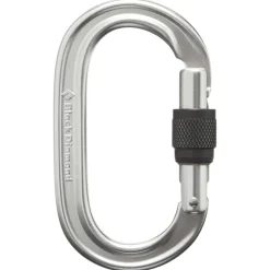 Black Diamond - Oval Keylock Screwgate Carabiner - Schraubkarabiner^ Karabiner & Express-Sets|Schnappkarabiner