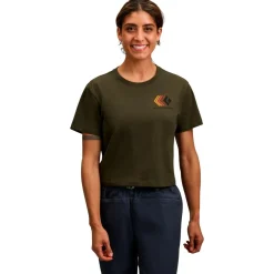 Black Diamond - Women's Faded Crop S/S Tee - T-Shirt^ T-Shirts|Shirts, Hemden & Longsleeves