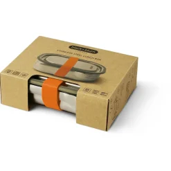 Best - Edelstahl Lunchbox klein - Essensaufbewahrung Outdoor-Küche|Töpfe & Geschirr