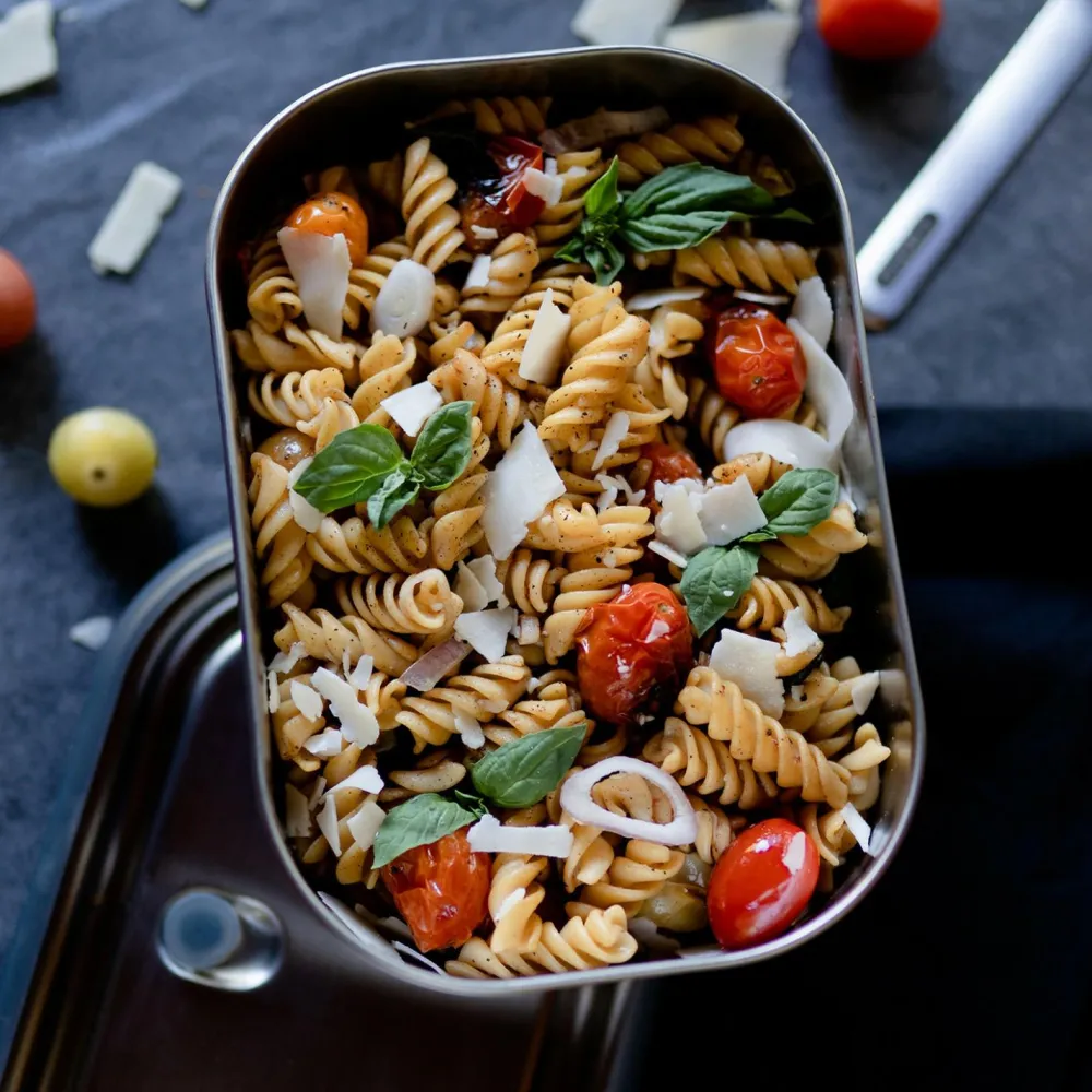 Best - Edelstahl Lunchbox klein - Essensaufbewahrung Outdoor-Küche|Töpfe & Geschirr