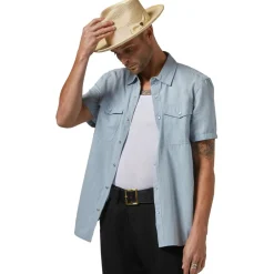 Brixton - Swindle Straw Fedora - Hut^ Kopfbedeckungen|Alltagsbekleidung