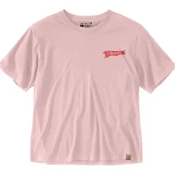 - Women's Tencel Fiber Series Loose Pennant Flag - T-Shirt>Carhartt New