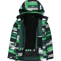 New - Boy's Jacket Snaps Hood Twill - Skijacke Kinder Skibekleidung|Winterjacken
