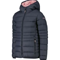 Kinder CMP - Girl's Down Jacket Fix Hood Taffeta - Kunstfaserjacke