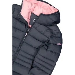 Kinder CMP - Girl's Down Jacket Fix Hood Taffeta - Kunstfaserjacke