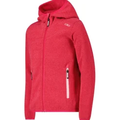 CMP - Girl's Jacket Fix Hood Jacquard Knitted 3H19825 - Fleecejacke^Kinder Winterjacken|Jacken