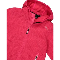 CMP - Girl's Jacket Fix Hood Jacquard Knitted 3H19825 - Fleecejacke^Kinder Winterjacken|Jacken