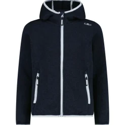 CMP - Girl's Jacket Fix Hood Jacquard Knitted 3H19825 - Fleecejacke^Kinder Winterjacken|Jacken