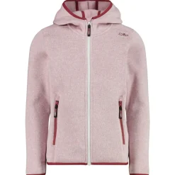 CMP - Girl's Jacket Fix Hood Jacquard Knitted 3H19825 - Fleecejacke^Kinder Winterjacken|Jacken