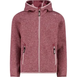 CMP - Girl's Jacket Fix Hood Jacquard Knitted 3H19825 - Fleecejacke^Kinder Winterjacken|Jacken