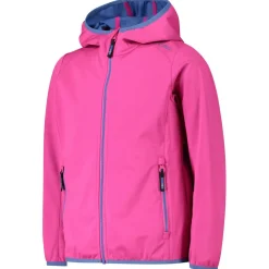 Hot - Girl's Jacket Fix Hood Light Softshell - Softshelljacke Kinder Trekkingbekleidung|Wanderbekleidung