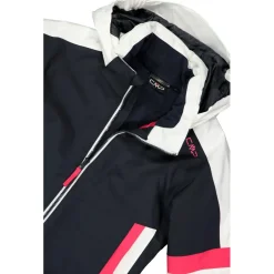 Sale - Girl's Jacket Snaps Hood - Skijacke Kinder Skibekleidung|Winterjacken