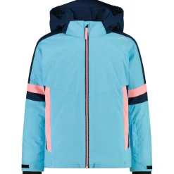 Sale - Girl's Jacket Snaps Hood - Skijacke Kinder Skibekleidung|Winterjacken