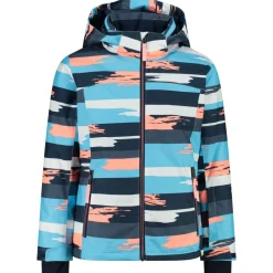 Online - Girl's Jacket Snaps Hood Twill - Skijacke Kinder Skibekleidung|Winterjacken