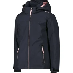 Online - Girl's Jacket Snaps Hood Twill - Skijacke Kinder Skibekleidung|Winterjacken
