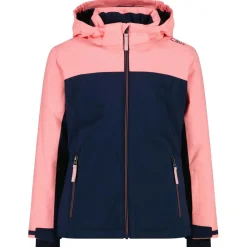 Online - Girl's Jacket Snaps Hood Twill - Skijacke Kinder Skibekleidung|Winterjacken