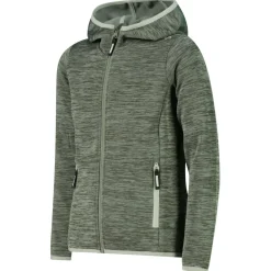 - Girl's Jacquard Knitted Jacket Fix Hood - Fleecejacke><noscript><img width=