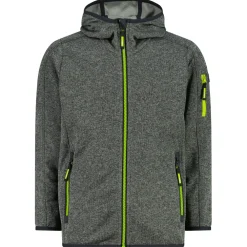 CMP - Kid's Jacket Fix Hood Knitted + Mesh - Fleecejacke^Kinder Trekkingbekleidung|Jacken