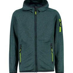 CMP - Kid's Jacket Fix Hood Knitted + Mesh - Fleecejacke^Kinder Trekkingbekleidung|Jacken