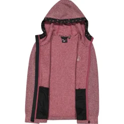 - Women's Jacket Fix Hood Jacquard Knitted 35H1656 - Fleecejacke><noscript><img width=