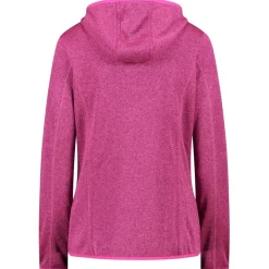 CMP - Women's Jacket Fix Hood Knitted + Mesh - Fleecejacke^ Trekkingbekleidung|Jacken