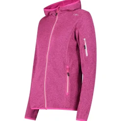 CMP - Women's Jacket Fix Hood Knitted + Mesh - Fleecejacke^ Trekkingbekleidung|Jacken