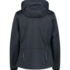 CMP - Women's Jacket Zip Hood Melange Softshell - Softshelljacke^ Wanderbekleidung|Jacken