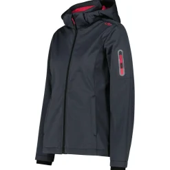 CMP - Women's Jacket Zip Hood Melange Softshell - Softshelljacke^ Wanderbekleidung|Jacken