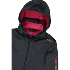 CMP - Women's Jacket Zip Hood Melange Softshell - Softshelljacke^ Wanderbekleidung|Jacken