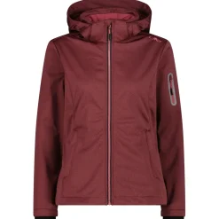 CMP - Women's Jacket Zip Hood Melange Softshell - Softshelljacke^ Wanderbekleidung|Jacken