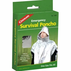 Coghlans - Survival-Poncho - Rettungsdecke^ Trekkingausrüstung|Trekkingbekleidung