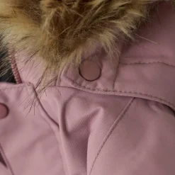 Kinder Color Kids - Baby Girl's Parka with Fake Fur - Winterjacke