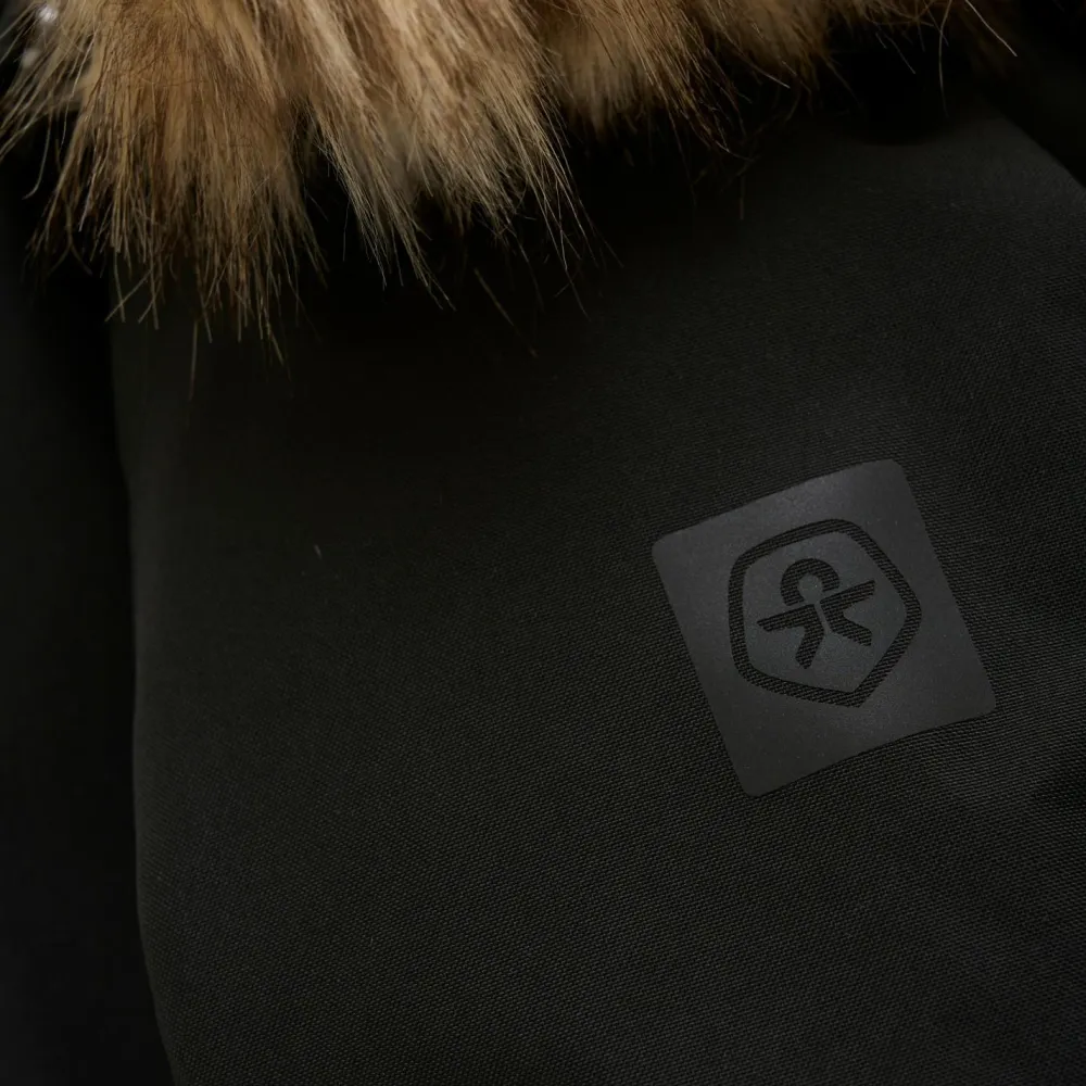 Color Kids - Baby's Coverall with Fake Fur - Overall