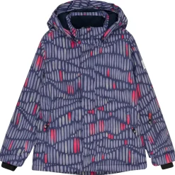 Kinder Color Kids - Girl's Ski Jacket AOP - Skijacke