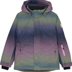 Kinder Color Kids - Girl's Ski Jacket AOP - Skijacke