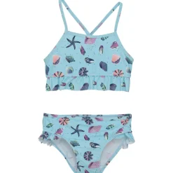 Color Kids - Kid's Bikini with Frills AOP - Bikini