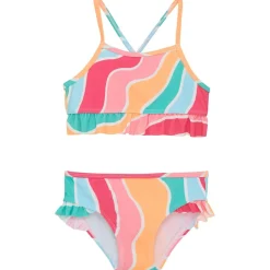 Color Kids - Kid's Bikini with Frills AOP - Bikini