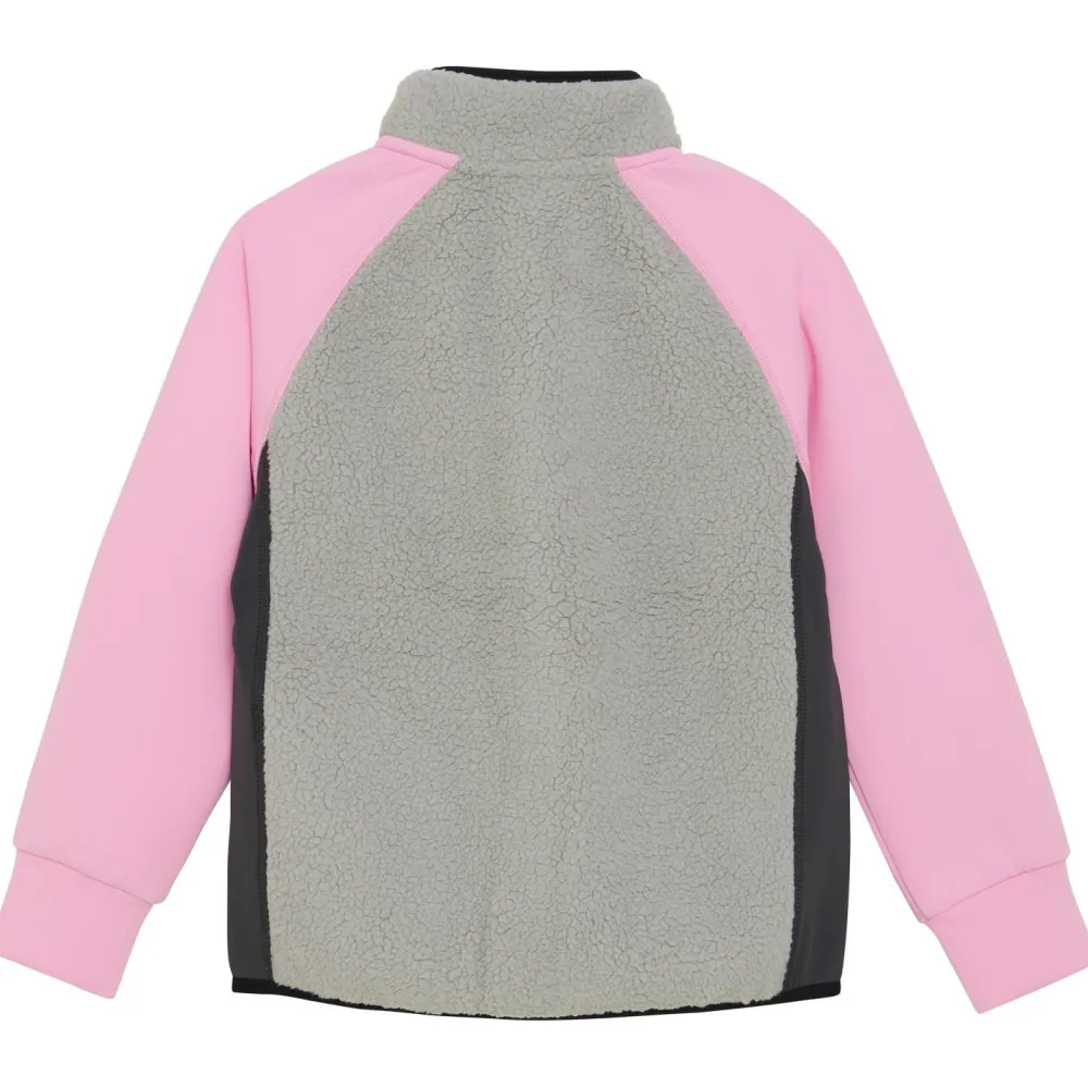 Kinder Color Kids - Kid's Teddy Jacket with Fleece Sleeves - Fleecejacke