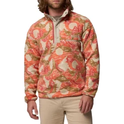 Columbia - Helvetia II Printed Half Snap Fleece - Fleecepullover