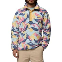 Columbia - Helvetia II Printed Half Snap Fleece - Fleecepullover